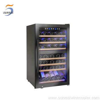 Cheap oem low noise free standing wine fridge